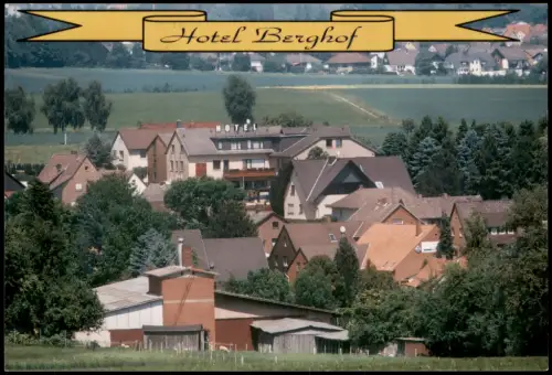 Ansichtskarte Apelern Ortsansicht mit Hotel Berghof 2000
