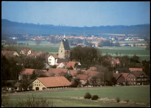 Ansichtskarte Apelern Ortsansicht mit der Archidiakonatskirche 2003