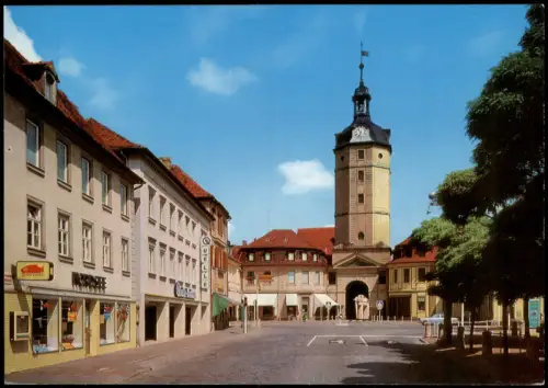 Ansichtskarte Ansbach Geschäfte, Nordsee Laden, Am Herrieder Tor 1973