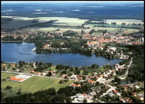 Ansichtskarte Mirow Luftbild Mirow Bundesland Mecklenburg-Vorpommern 2000