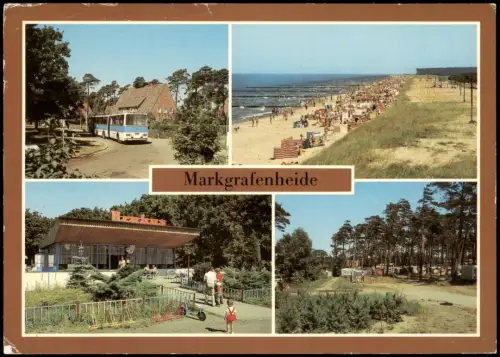 Markgrafenheide-Rostock DDR Buswendeschleife, Krakus, Zeltplatz uvm. 1986/1985