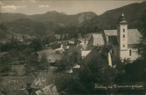 Ansichtskarte Göstling an der Ybbs Stadtpartie - Fotokarte 1928