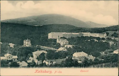 Ansichtskarte Kalksburg Convict 1901