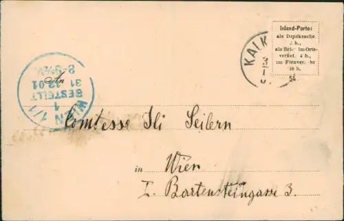 Ansichtskarte Kalksburg Convict 1901