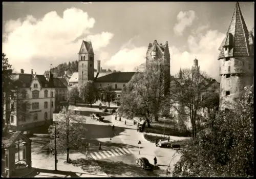 Ravensburg Frauentorplatz   Frauentor, VW Käfer 1974