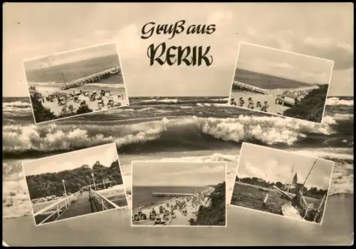Ansichtskarte Rerik Gruß aus RERIK Ostsee Ortsansichten zur DDR-Zeit 1963