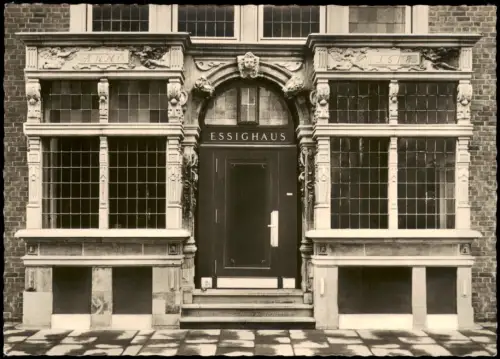 Ansichtskarte Bremen Eingang zum Essighaus 1960