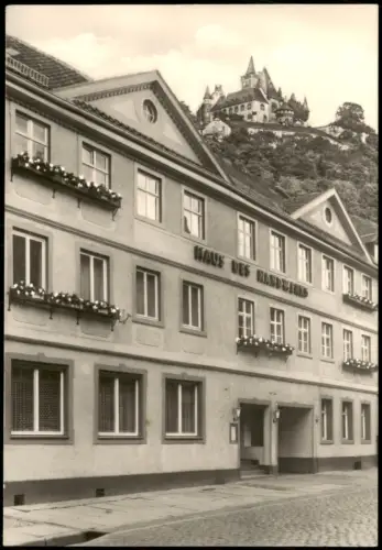 Wernigerode Kulturhaus des Handwerks Hotel und Gaststätte zur DDR-Zeit 1975/1974