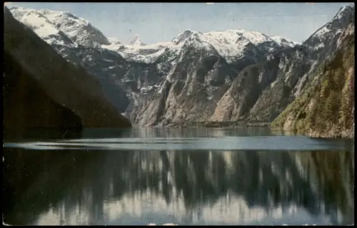 Ansichtskarte Schönau am Königssee Königssee vom Malerwinkel 1929