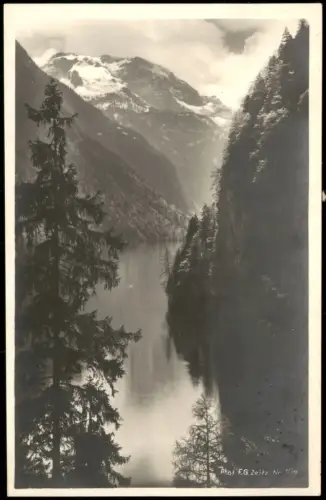 Schönau am Königssee Der Königssee v. Malerwinkel (Spiegelung) 1920