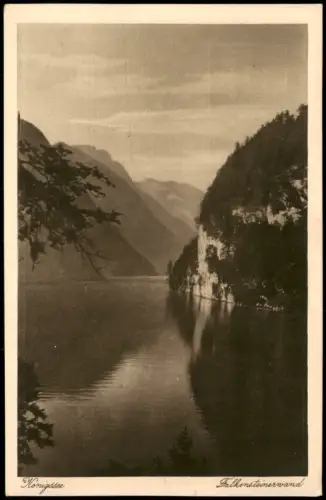 Ansichtskarte Schönau am Königssee Konigssee Falkensteinerwand 1920