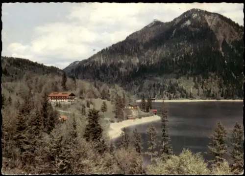 Urfeld-Kochel am See Jugendherberge Ernst Enzensperger mit Jochberg  1960
