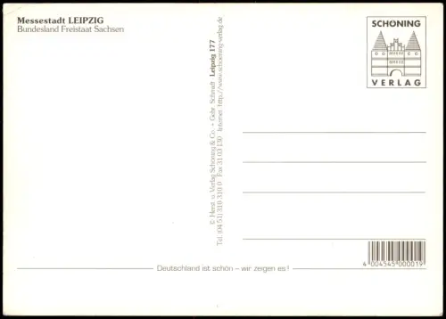 Ansichtskarte Leipzig Leipziger Messe 2004