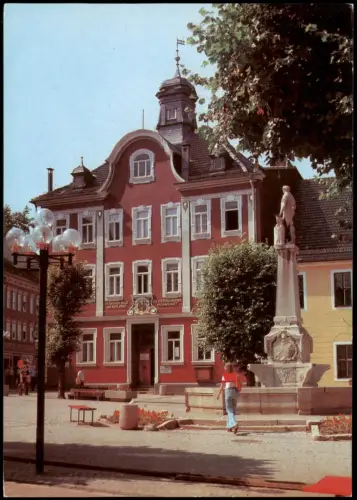 Suhl Rathaus Ansichtskarte vv  1980
