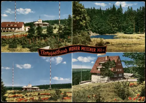 Ansichtskarte Hessisch Lichtenau MB Gasthaus, Sender 1968