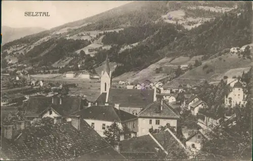 Ansichtskarte Selzthal Stadtpartie bei Lienzen 1925