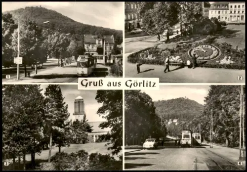 Ansichtskarte Görlitz Zgorzelec Landeskrone - MB 1974