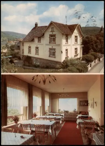 Ansichtskarte Bad Orb Pension Garni Haus Helene Hubertusstraße 1970