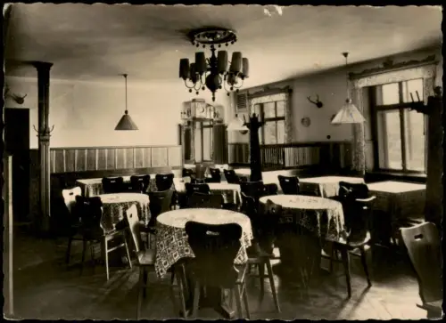 Annaberg-Buchholz Handwerker-Erholungsheim auf dem Pöhlberg, Innenansicht 1975