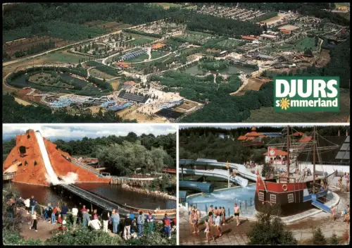 Postcard Nimtofte-Syddjurs Freizeitpark Djurs Sommerland 1995