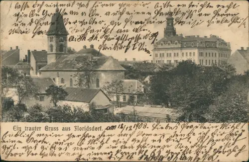 Ansichtskarte Floridsdorf (XXI)-Wien Stadtpartie 1903