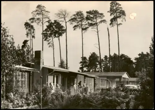Ansichtskarte Pieskow-Bad Saarow Bungalow-Siedlung zur DDR-Zeit 1968