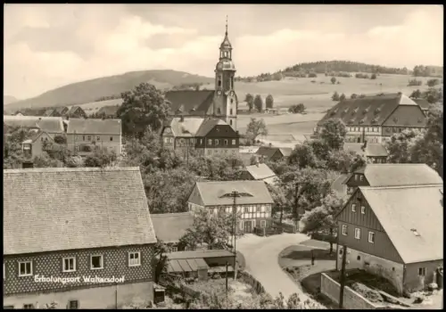 Waltersdorf-Großschönau (Sachsen) Panorama Erholungsort  zur DDR-Zeit 1976