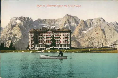 Hayden Cortina d’Ampezzo Anpëz | Anpezo Misurinasee Misurina Hotel Ruderer 1912