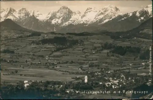 Ansichtskarte Windischgarsten Stadtpartie - Fotokarte 1911