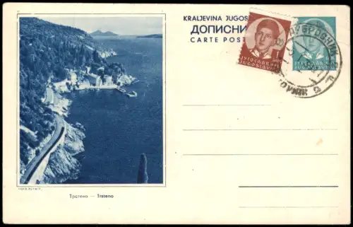 Trsteno Cannosa Canait-Ragusa Dubrovnik  Hafen Küstenstraße 1938