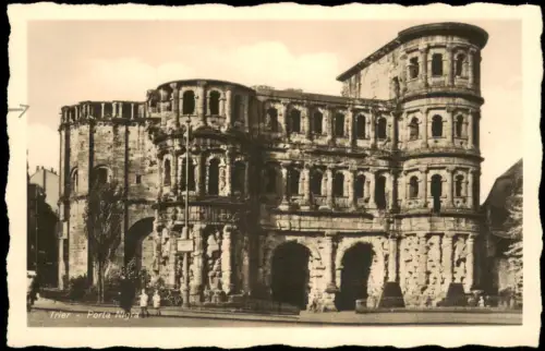 Ansichtskarte Trier Porta Nigra 1935
