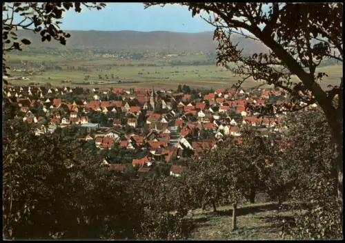 Ansichtskarte Urbach Remstal Panorama von Urbach-Nord im Remstal 1979