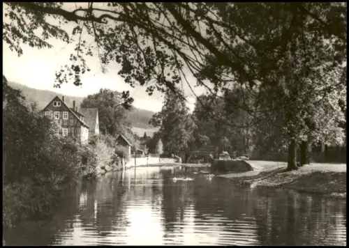 Ansichtskarte Stadtlengsfeld Partie an der Feld 1966