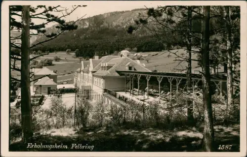 Felbring-Winzendorf-Muthmannsdorf Blick auf das Erholungsheim Fotokarte 1932