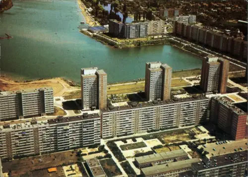 Ansichtskarte Magdeburg Luftbild Nr. 29 1989/1990