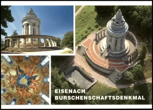 Eisenach Denkmal der Burschenschaft, Burschenschaftsdenkmal 2005