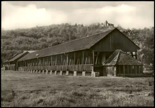 Ansichtskarte Bad Sulza Gradierwerk 'Karl Marx' 1966