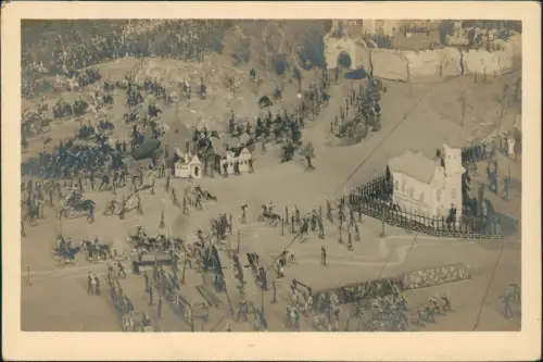 Ansichtskarte Wien Zinnsoldaten Ausstellung Schlacht Sedan 1915