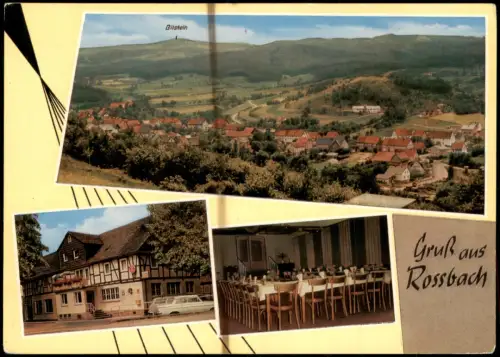 Roßbach-Naumburg (Saale) Mehrbildansicht Rossbach Gast- und Pensionshaus 1975