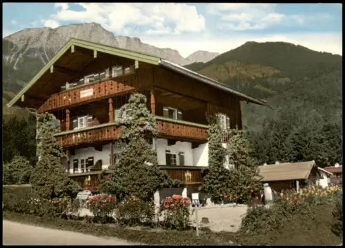 Berchtesgaden Gästehaus Marienruhe Bes. Anna Punz, Salzberg Anzenbach 1973/1960