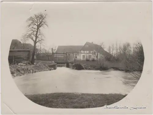 .Brandenburg Wendisch Sorben mit Gedicht Wehr Flußlanschaft Spreewald 1922