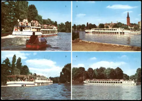 Ansichtskarte Berlin Weiße Flotte Berlin 1978