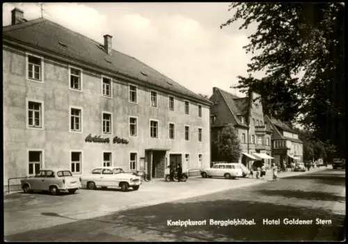 Berggießhübel-Bad Gottleuba-Berggießhübel Hotel Goldener Stern 1968