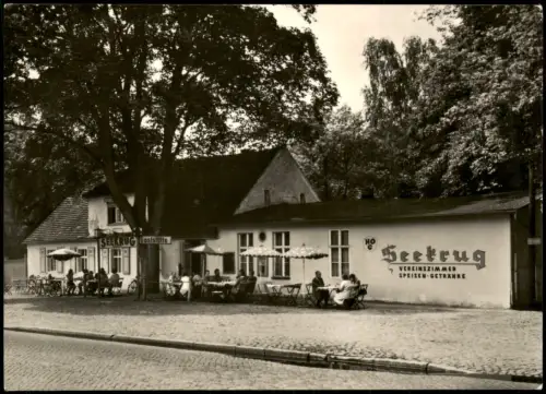Ansichtskarte Wandlitzsee-Wandlitz HO-Gaststätte Seekrug 1967