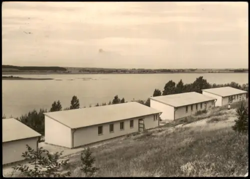 Warnitz Ferienzentrum des VEB Maxhütte 1965 Landpoststempel ü. Angermünde