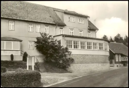 Stiege Harz Ferienheim des VEB Maschinenfabrik und Eisengießerei Köthen   1974