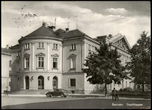 Ansichtskarte Bautzen Budyšin Stadttheater 1959