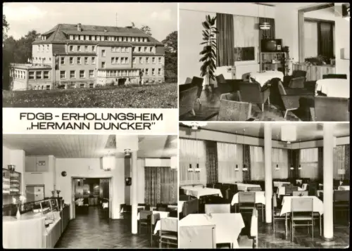 Hohnstein (Sächs. Schweiz) FDGB-Erholungsheim 'Hermann Duncker' 1980