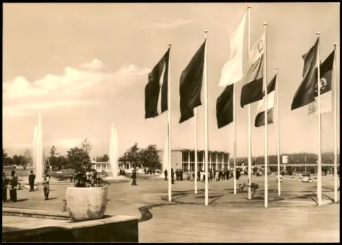 Erfurt 1. Internationale Gartenbauausstellung der sozialistischen Staaten 1961