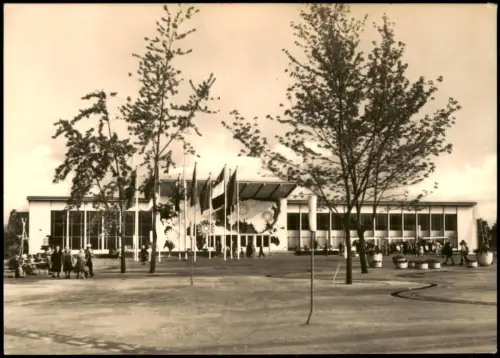 Erfurt Halle der 1. Inter Gartenbauausstellung der sozialistischen Staaten 1961